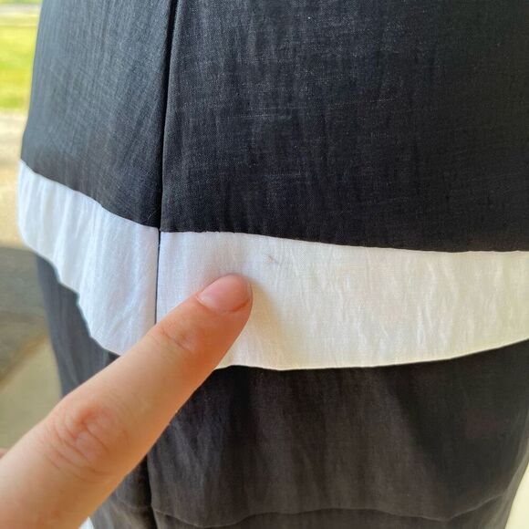 Y2K Jessica McClintock Strapless Zebra Stripe Bodycon Cocktail Dress, SZ M - Picture 13 of 13